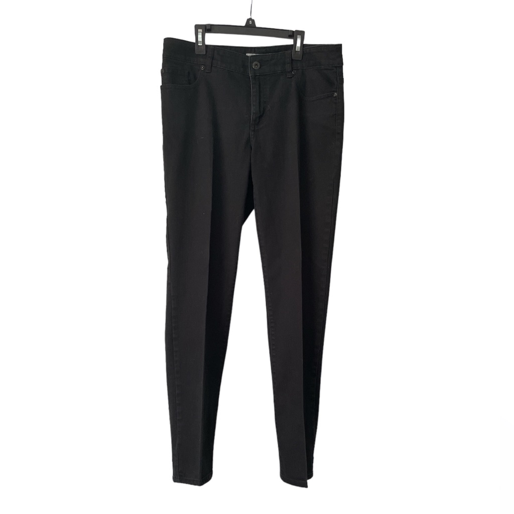 Preowned Chicos Womens Black Jeans Preowned Chicos Womens Black Jeans